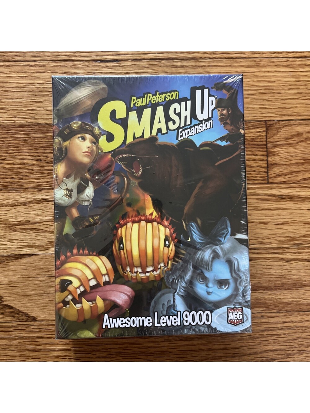 Sealed Smash Up: Awesome Level 9000 Expansion Alderac Entertainment Group!